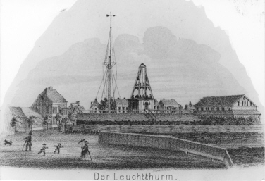 Ziehlaterne und Hotel Pavillon