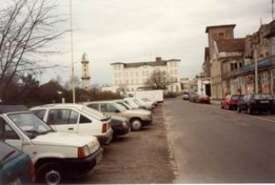 Seestra�e und Hotel in den 90er Jahren